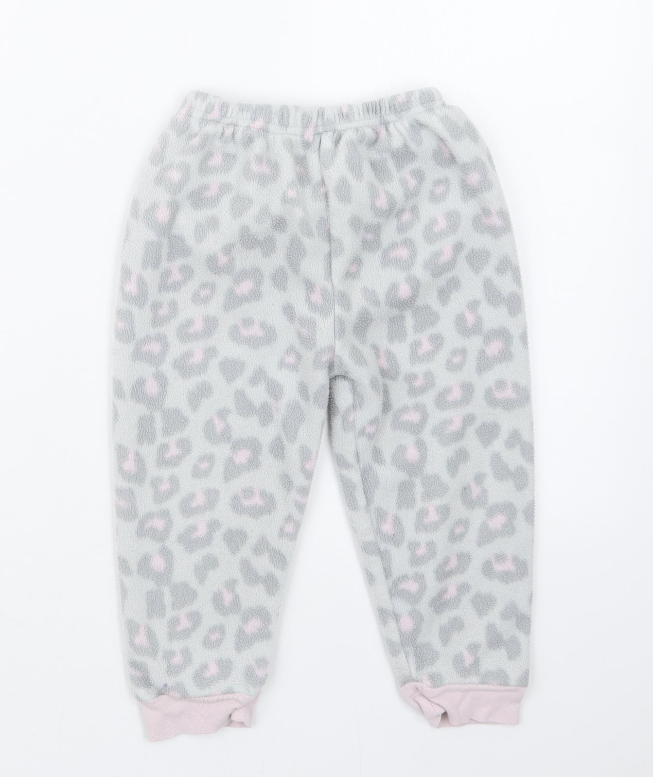 Jam Jam Girls Grey Animal Print  Capri Pyjama Set Size 2-3 Years