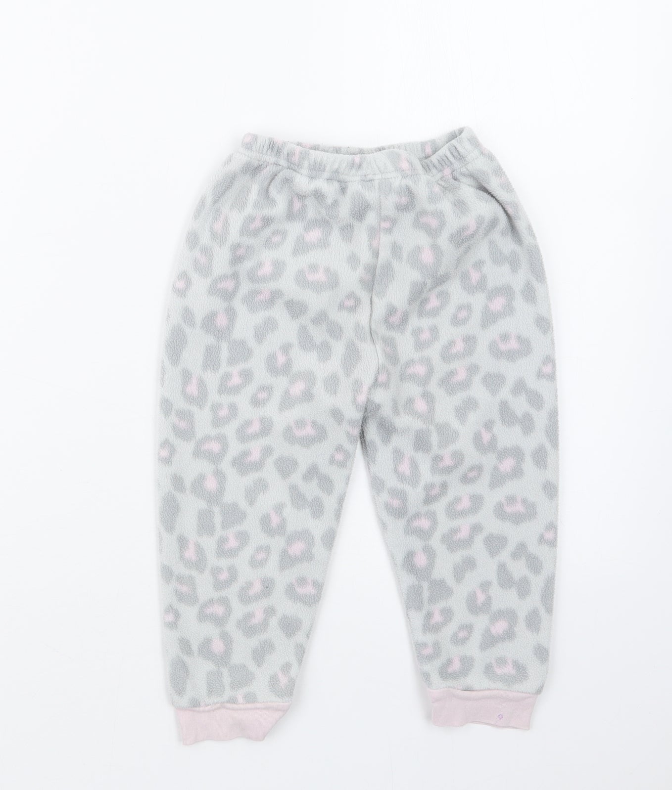 Jam Jam Girls Grey Animal Print  Capri Pyjama Set Size 2-3 Years