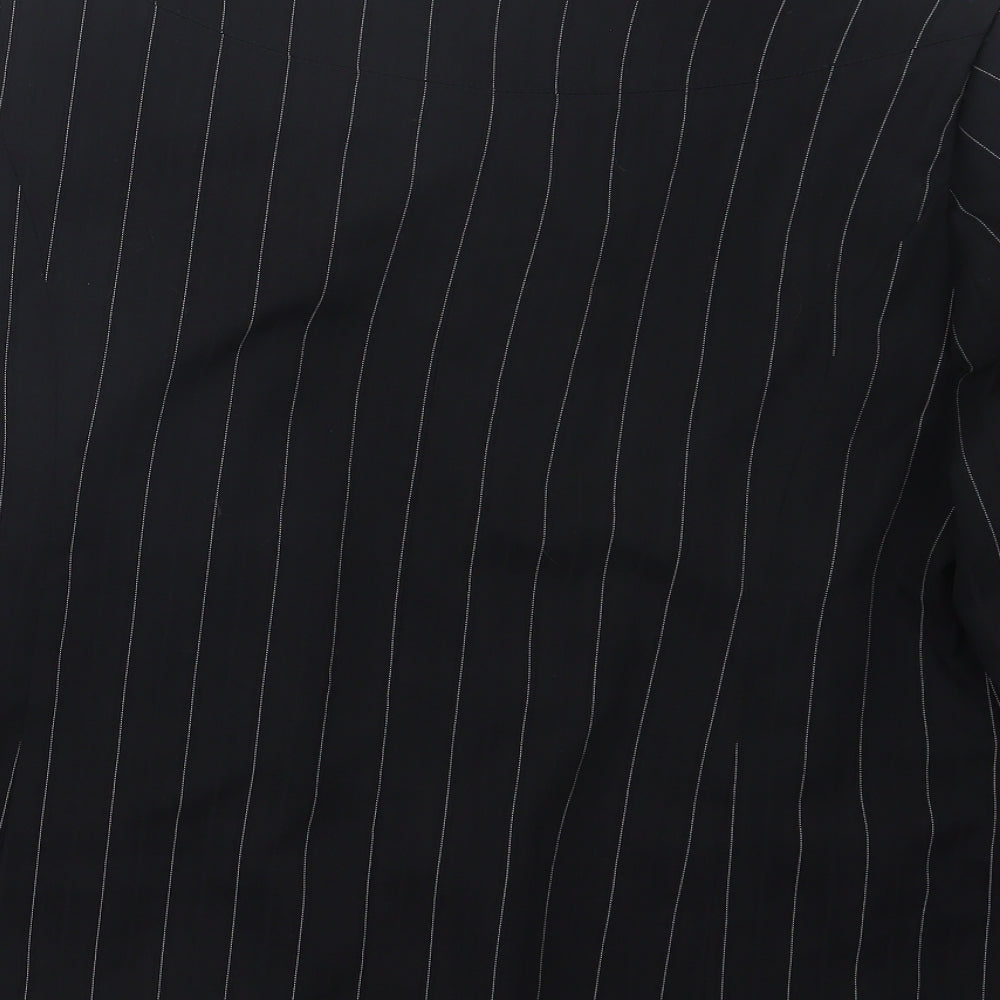 Wardrobe Womens Black Striped  Jacket  Size 16