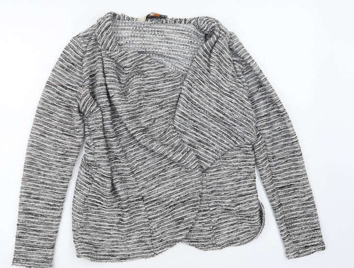 Dorothy Perkins Womens Black Knit Cardigan Jumper Size 12
