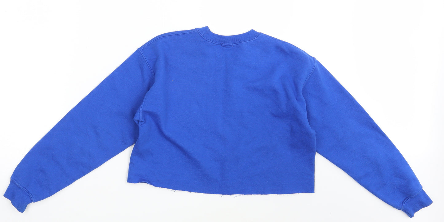 River Island Girls Blue   Pullover Jumper Size 9-10 Years