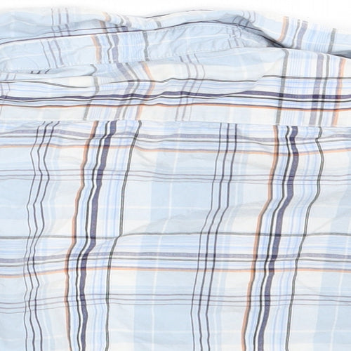 George Boys Blue Check  Basic Button-Up Size 9-12 Months