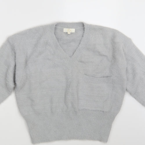 TU Womens Grey   Pullover Jumper One Size