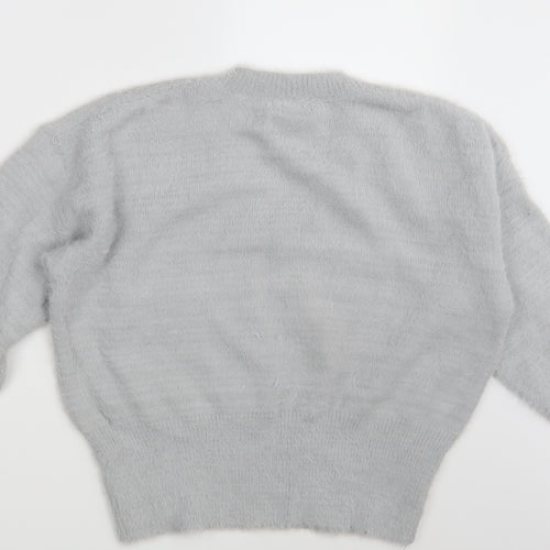 TU Womens Grey   Pullover Jumper One Size