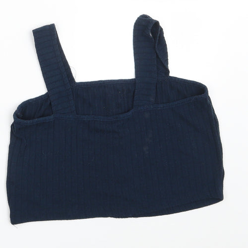 Primark Womens Blue   Cropped Tank Size 12