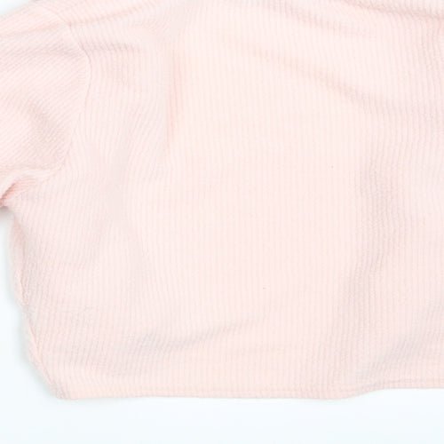 Select Womens Pink   Full Zip Jumper Size L