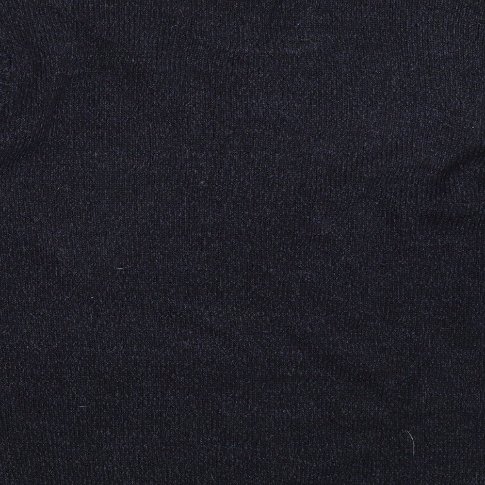 F&F Mens Blue  Knit Pullover Jumper Size XL