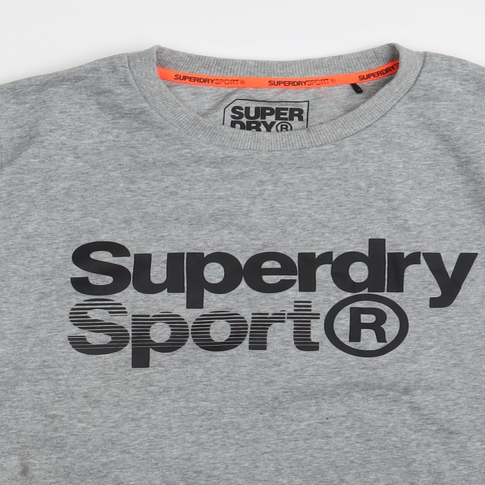 Superdry Mens Grey   Pullover Jumper Size 2XL
