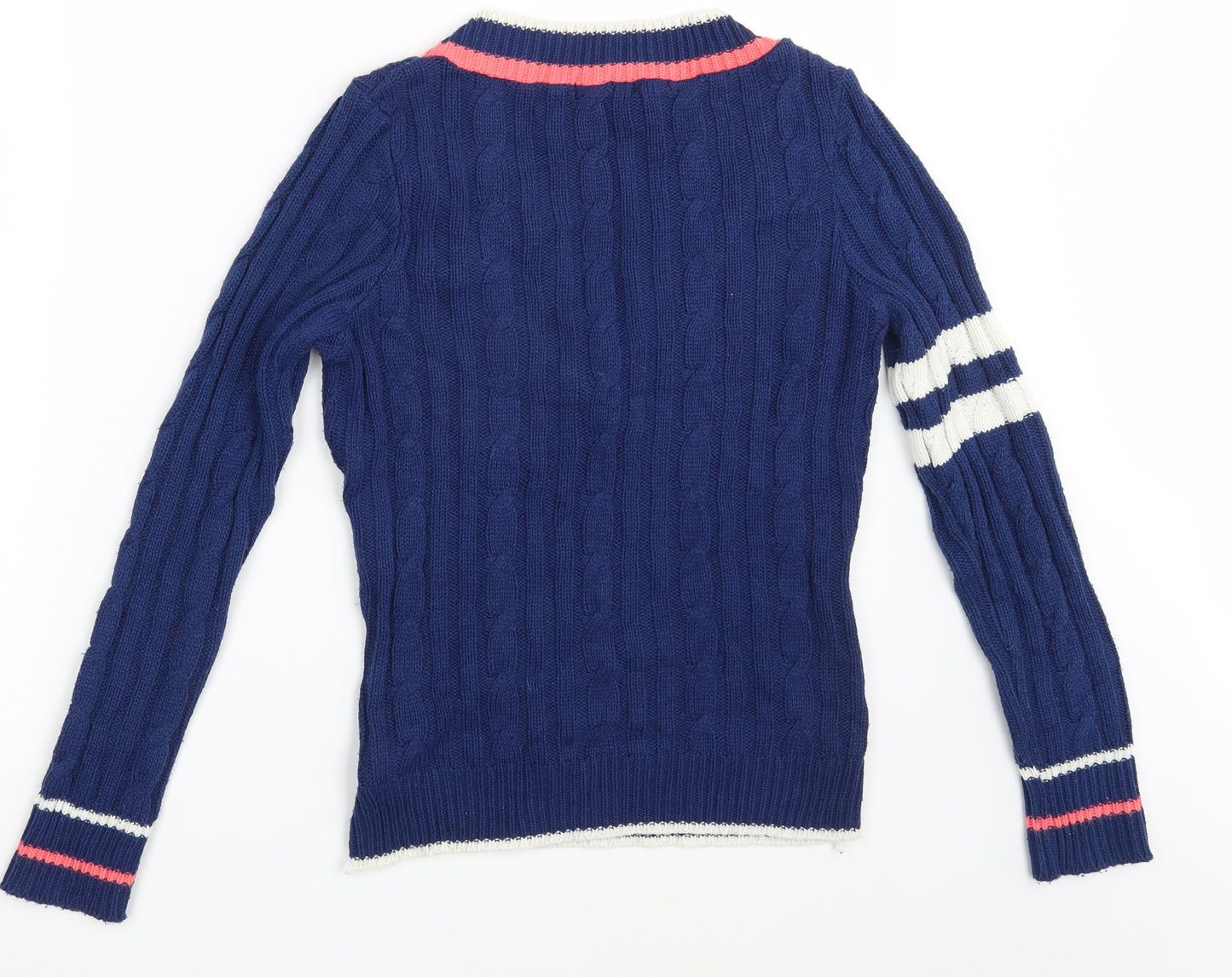 New Look Womens Blue  Knit Pullover Jumper Size 12