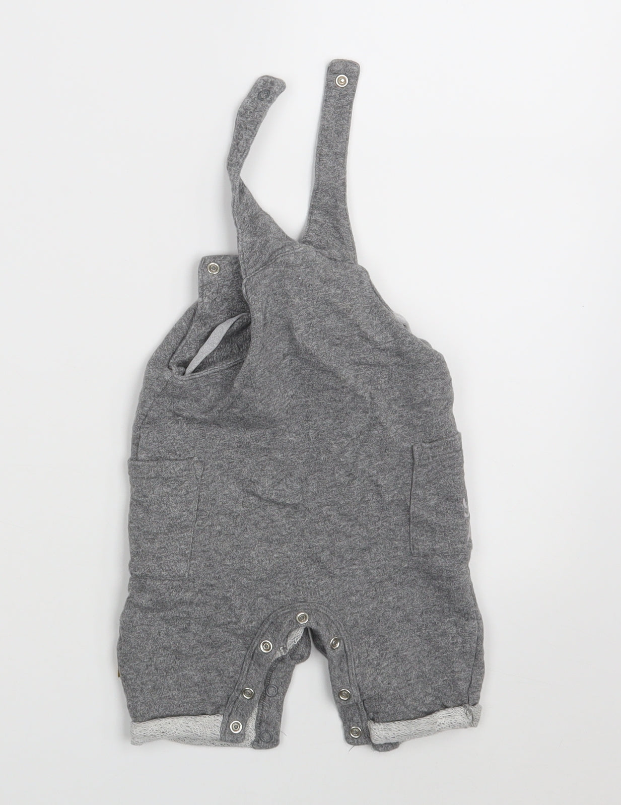 Disney Baby Grey   Pinafore/Dungaree Dress  Size 0-3 Months
