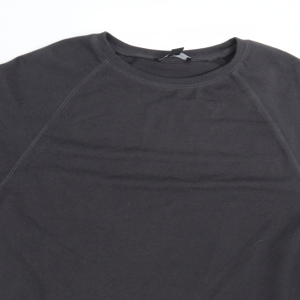 New Look Mens Grey    T-Shirt Size M