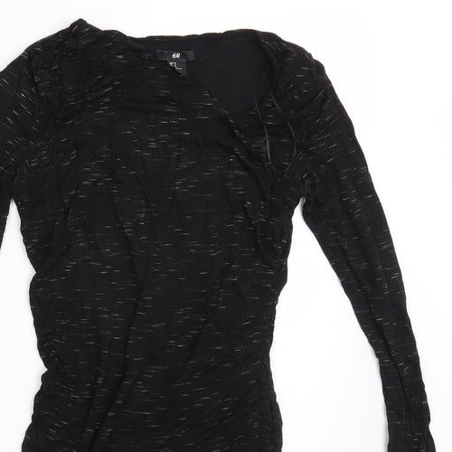 H&M Womens Black   Fit & Flare  Size M