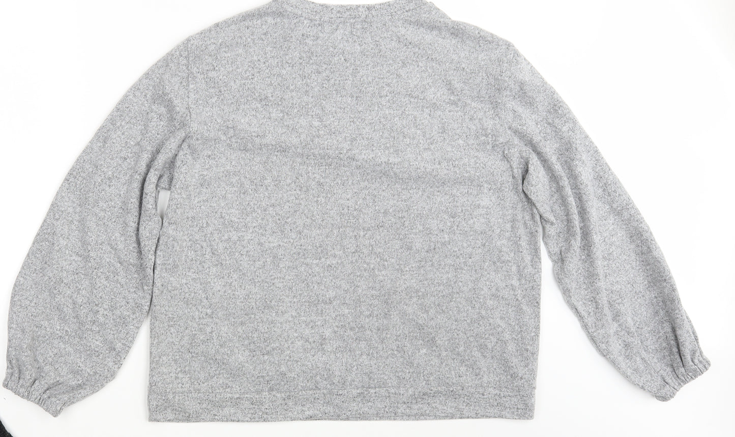 Dorothy Perkins Womens Grey   Pullover Jumper Size 16