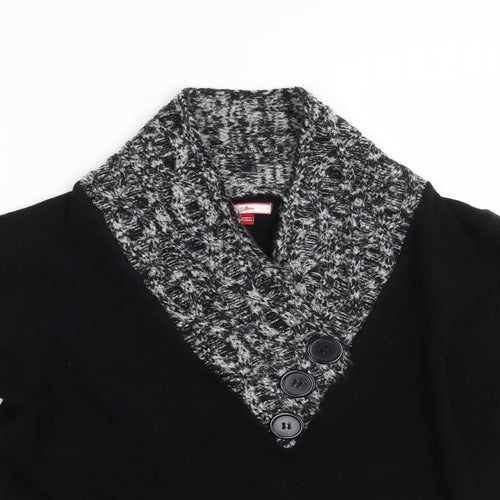 Joe Browns Womens Black   Pullover Jumper Size 12