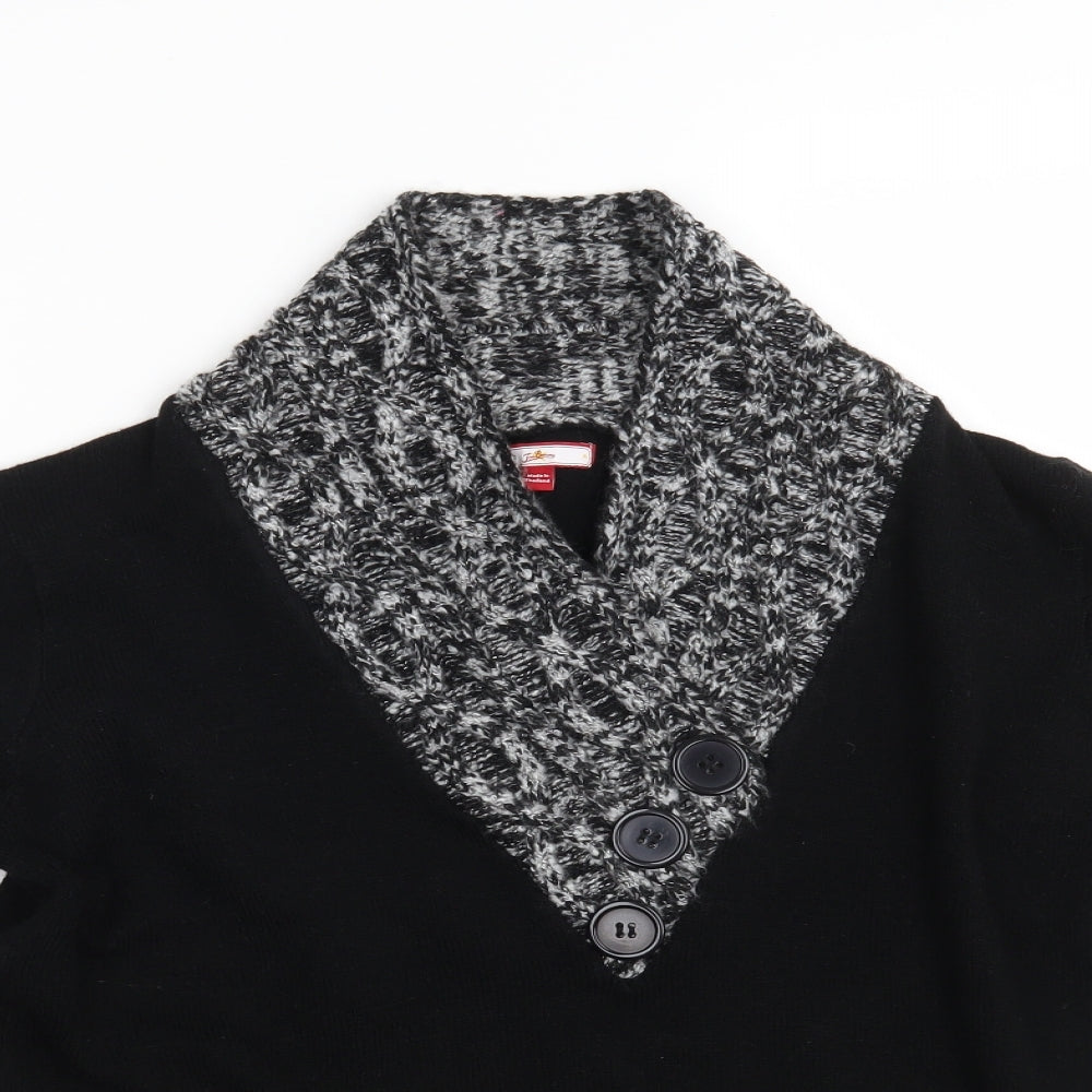 Joe Browns Womens Black   Pullover Jumper Size 12
