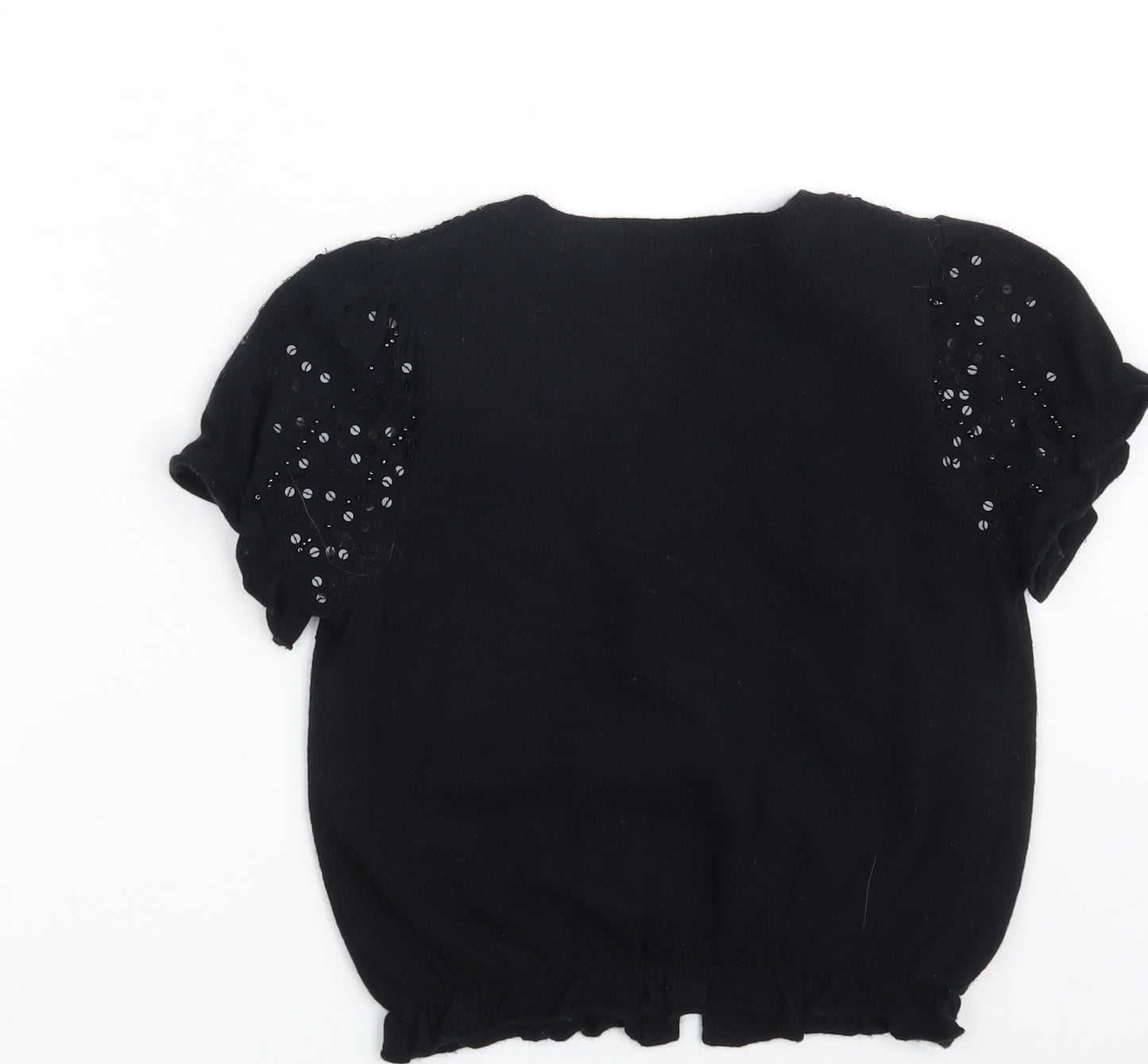 Miss Selfridge Womens Black   Cardigan Jumper Size 10