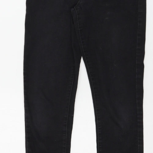 Denim & Co. Womens Grey  Denim Skinny Jeans Size 10 L27 in