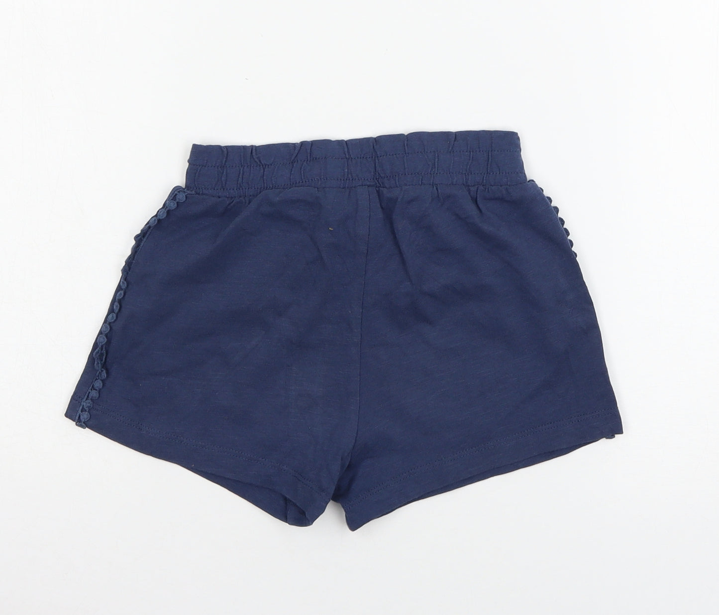 TU Girls Blue  Jersey Sweat Shorts Size 7 Years