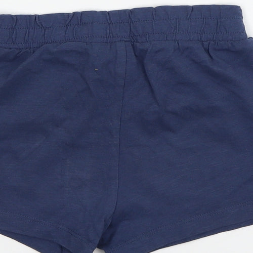 TU Girls Blue  Jersey Sweat Shorts Size 7 Years