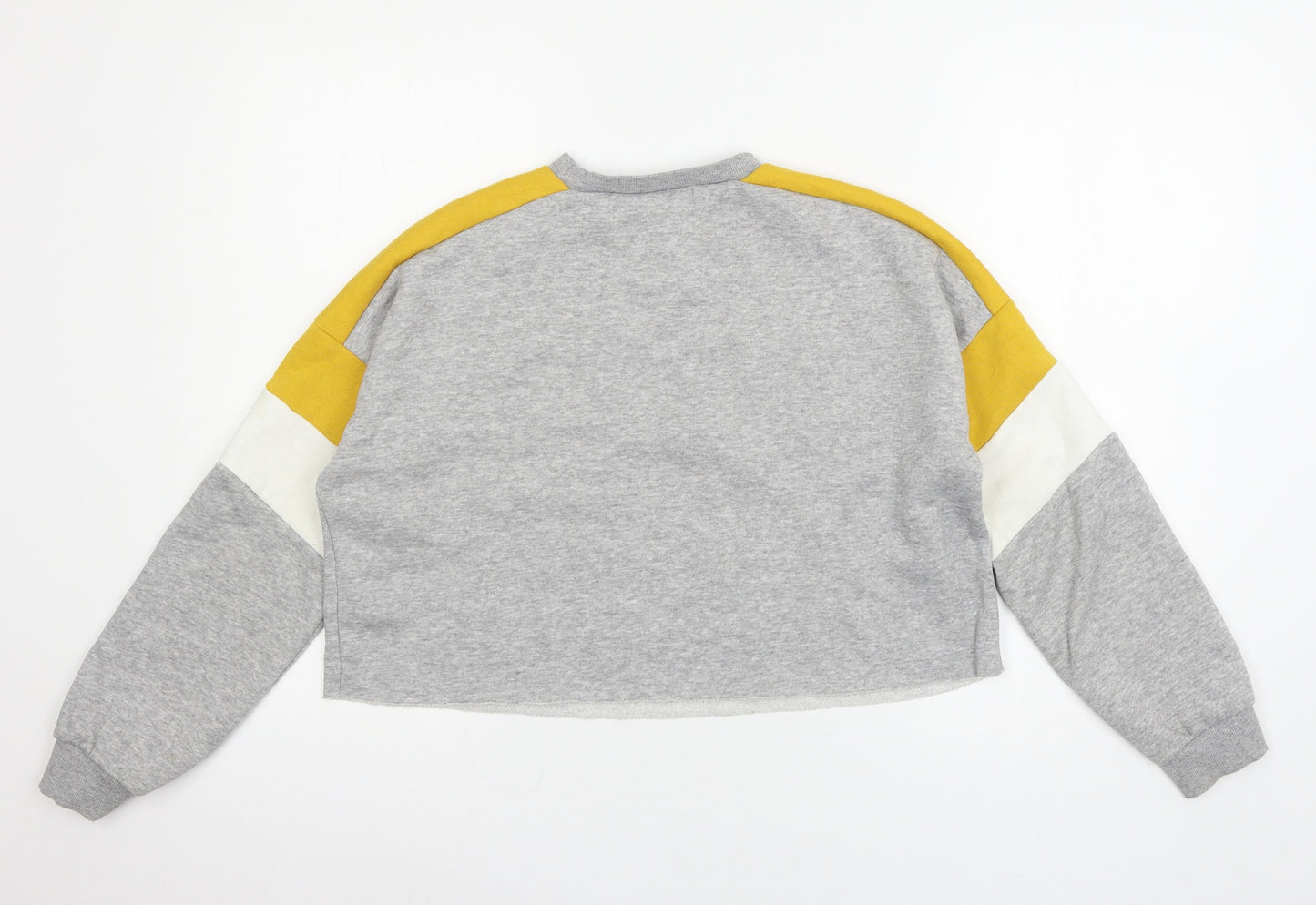 New Look Girls Grey  Jersey Pullover Sweatshirt Size 14-15 Years  - So Anyway...