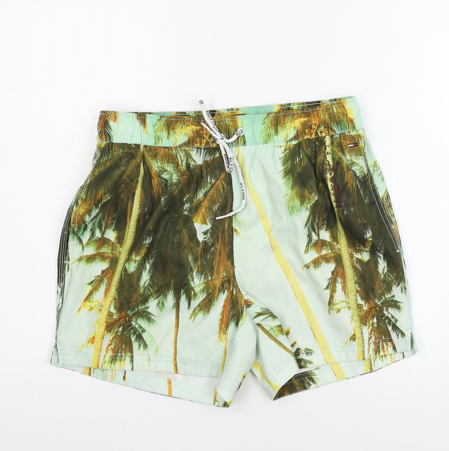 Hilfiger Denim Mens Multicoloured Geometric  Sweat Shorts Size M