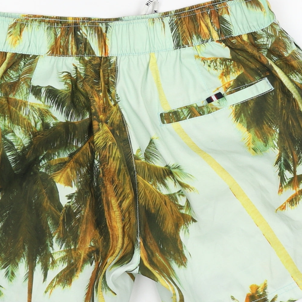 Hilfiger Denim Mens Multicoloured Geometric  Sweat Shorts Size M