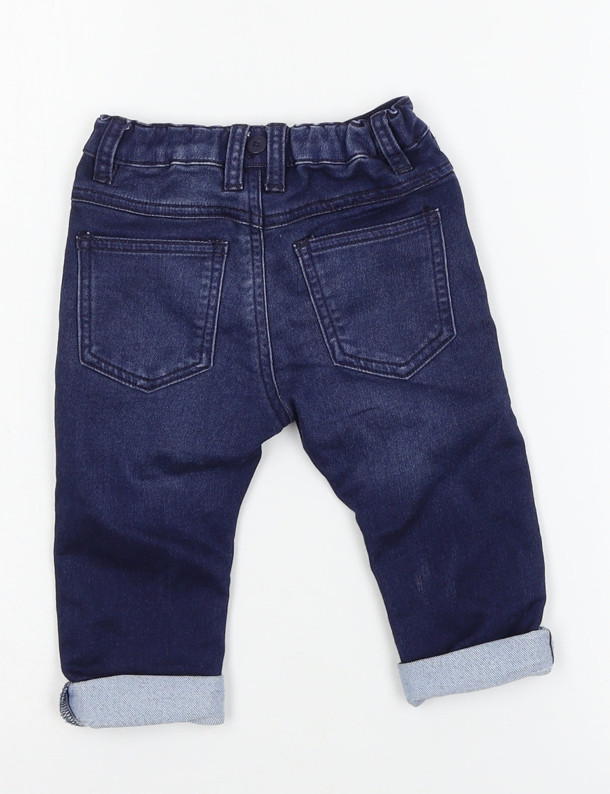 NEXT Boys Blue  Denim Capri Jeans Size 12-18 Months
