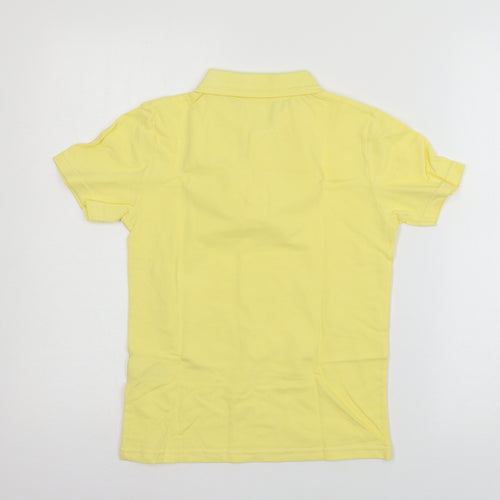 Nutmeg Girls Yellow  Jersey Basic T-Shirt Size 8-9 Years