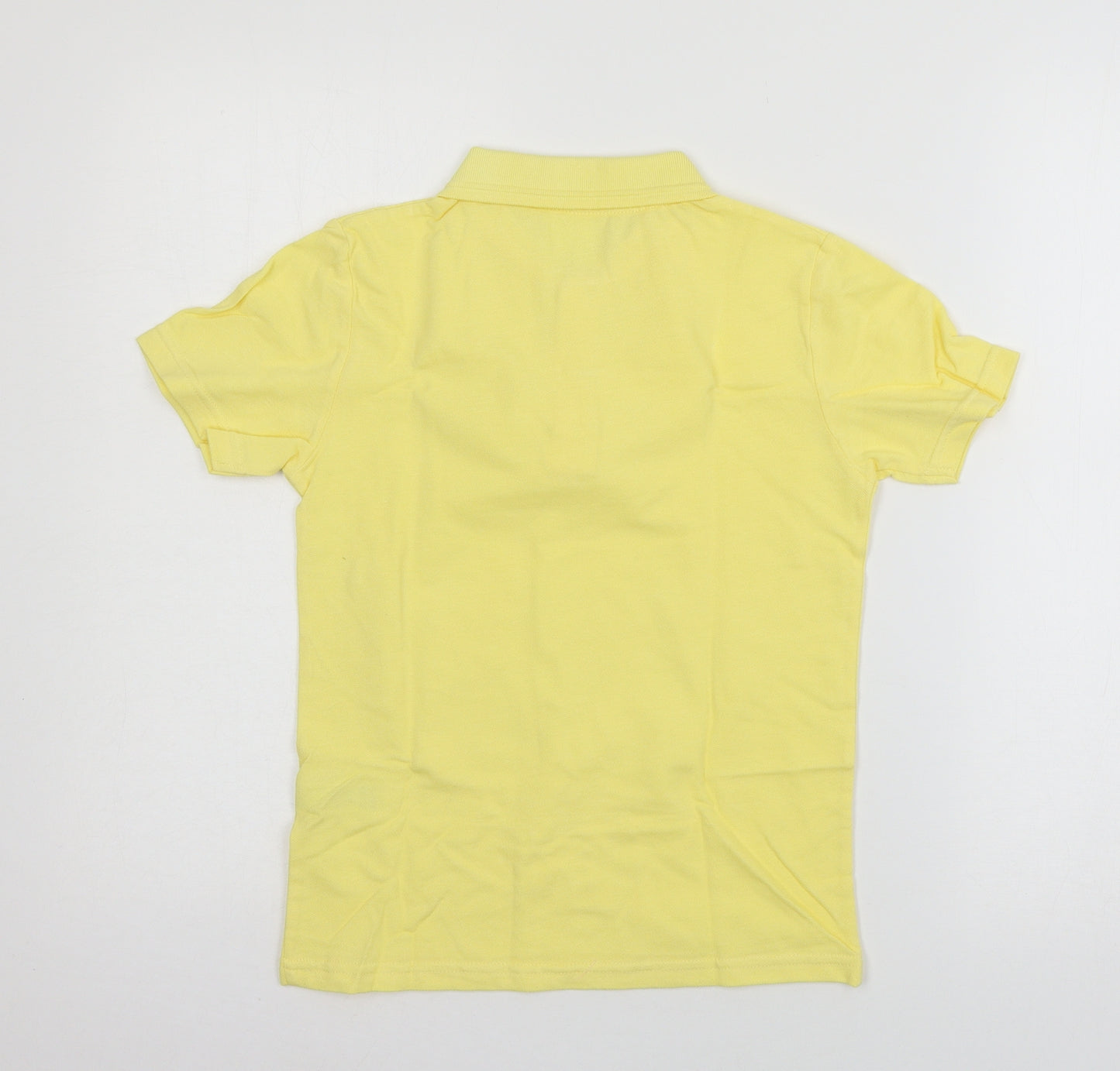 Nutmeg Girls Yellow  Jersey Basic T-Shirt Size 8-9 Years