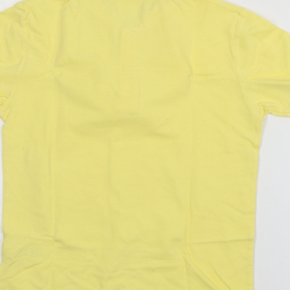 Nutmeg Girls Yellow  Jersey Basic T-Shirt Size 8-9 Years