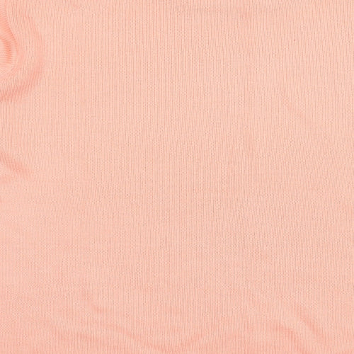 Damart Womens Orange  Knit Pullover Jumper Size 12