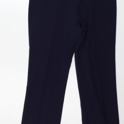 Bonmarché Womens Blue   Trousers  Size 12 L28 in