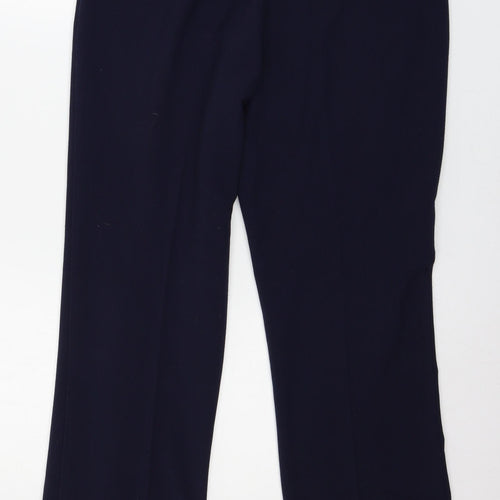 Bonmarché Womens Blue   Trousers  Size 12 L28 in