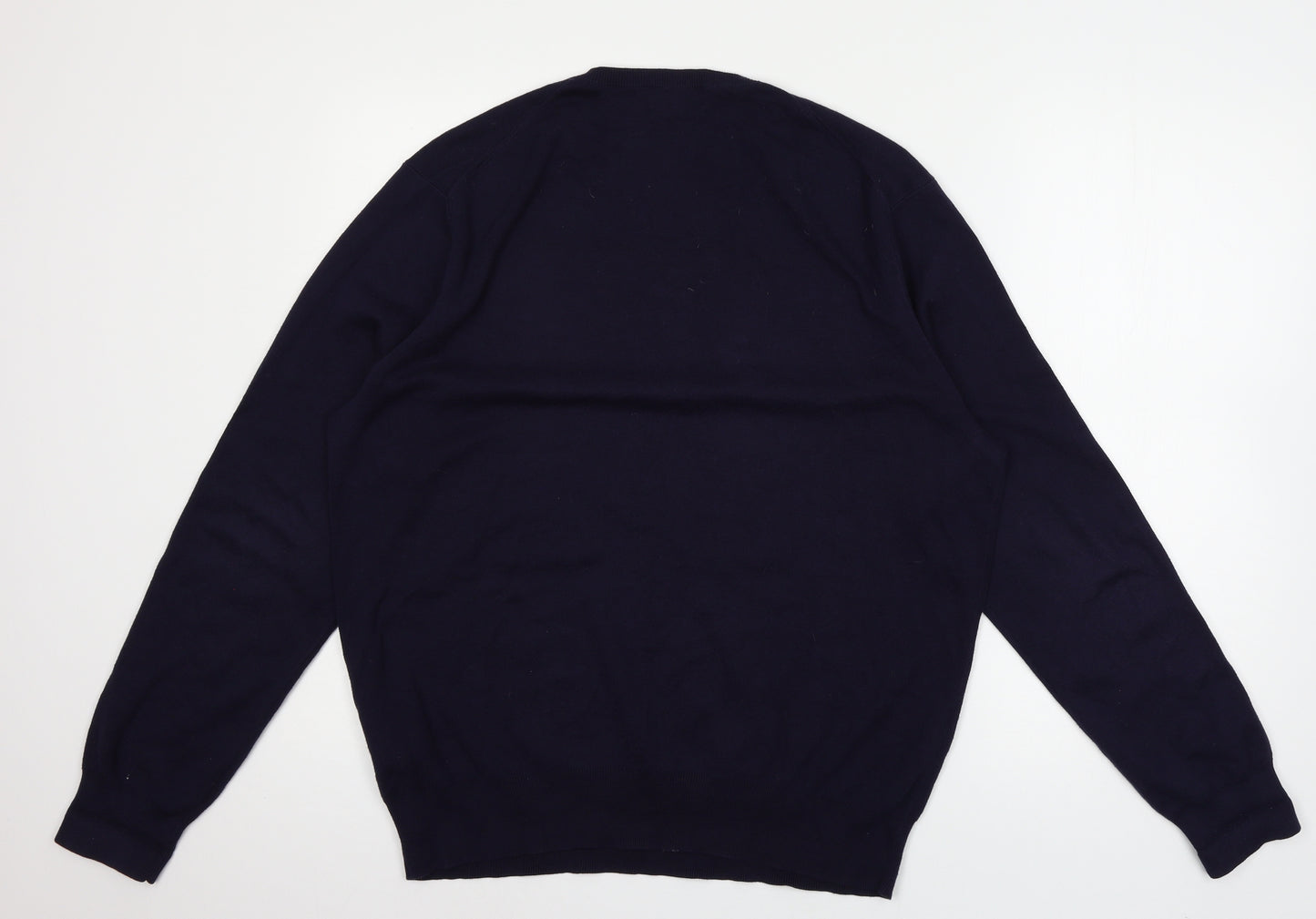 Polo Ralph Lauren Mens Blue  Knit Pullover Jumper Size XL