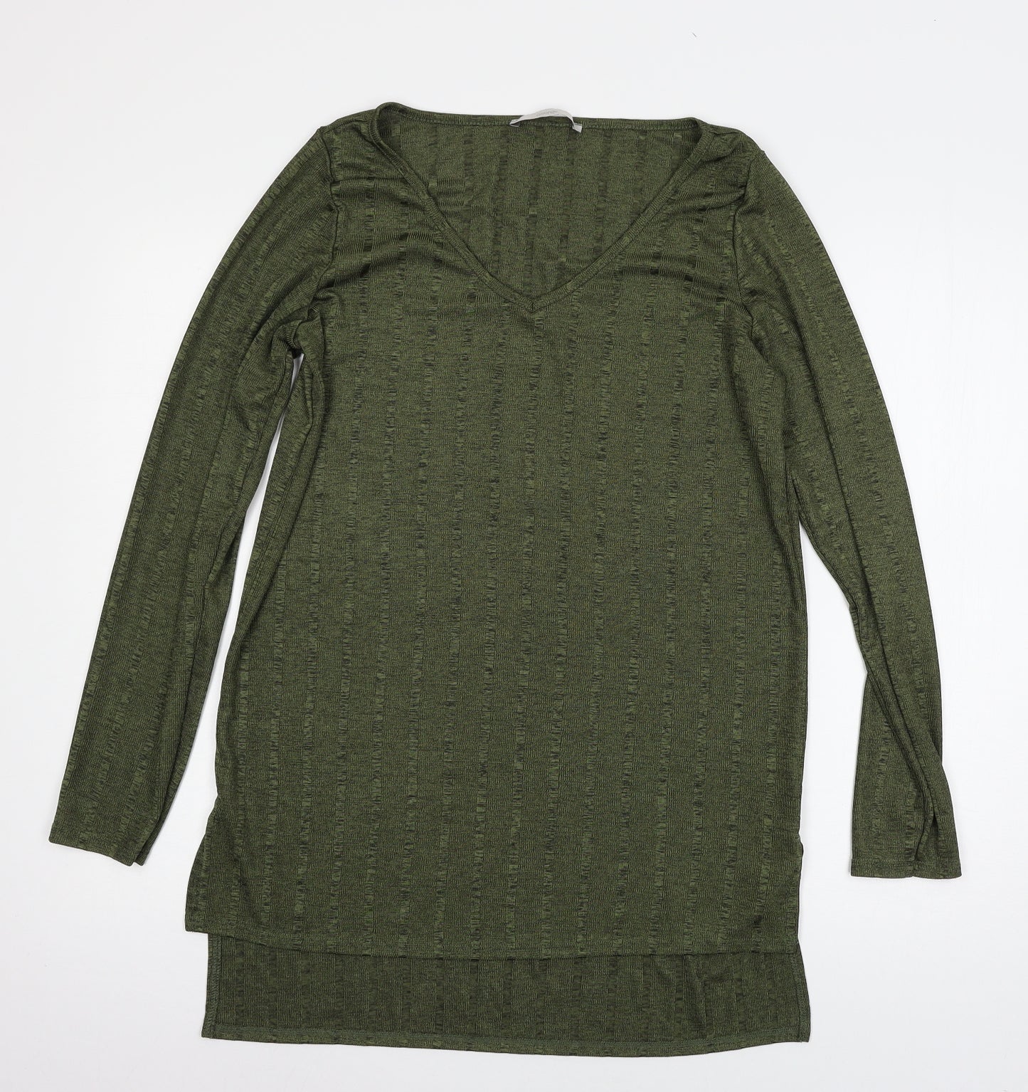 George Womens Green  Jersey Basic T-Shirt Size 14