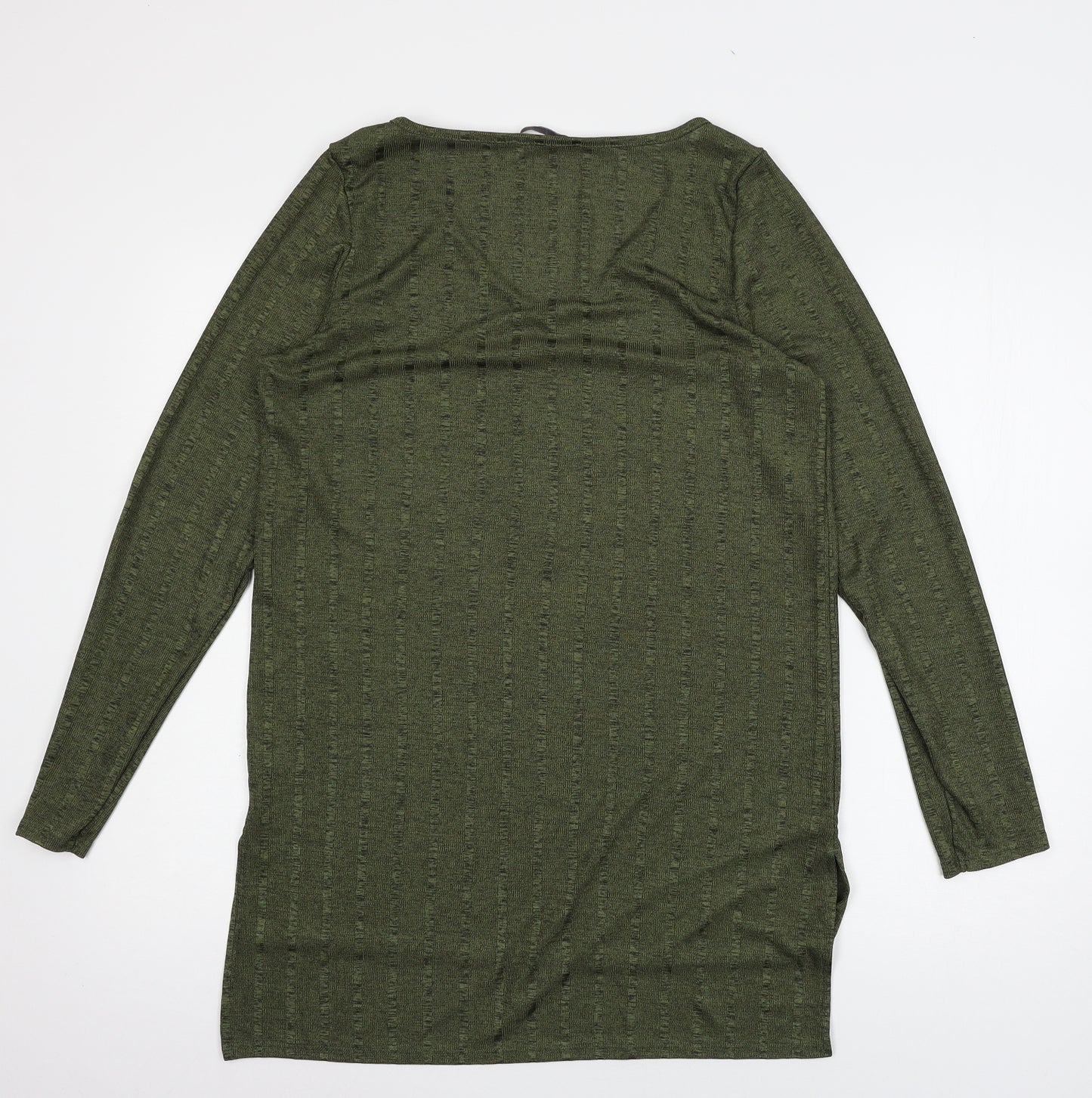 George Womens Green  Jersey Basic T-Shirt Size 14