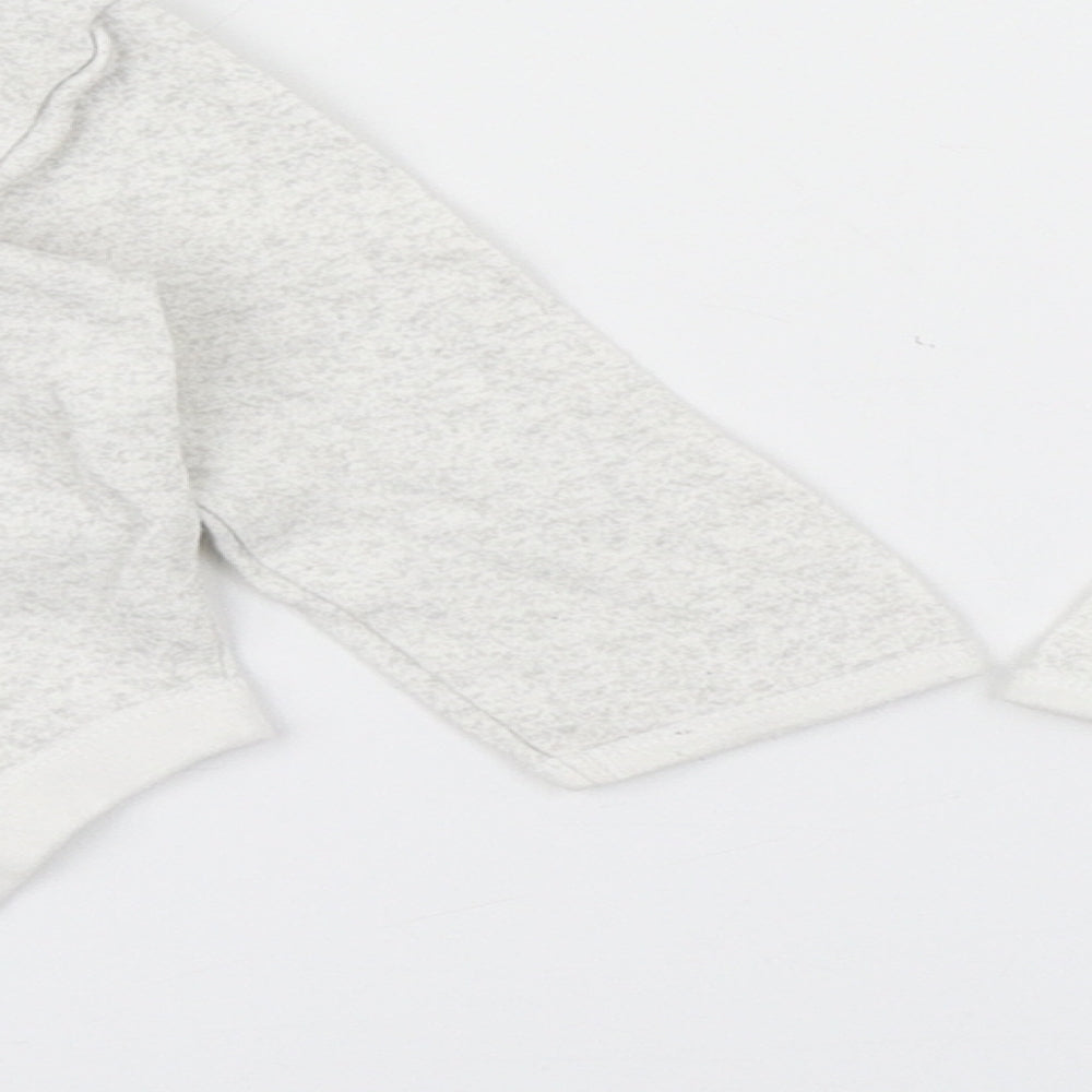 Primark Baby Grey Spotted  Romper One-Piece Size 9-12 Months