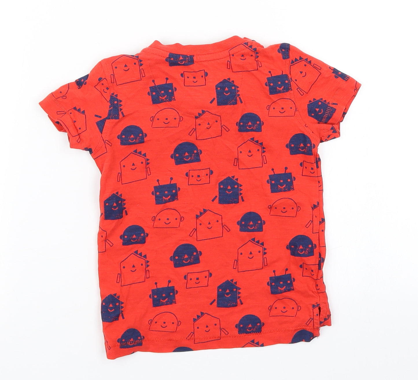 Mothercare Boys Red   Basic T-Shirt Size 12-18 Months