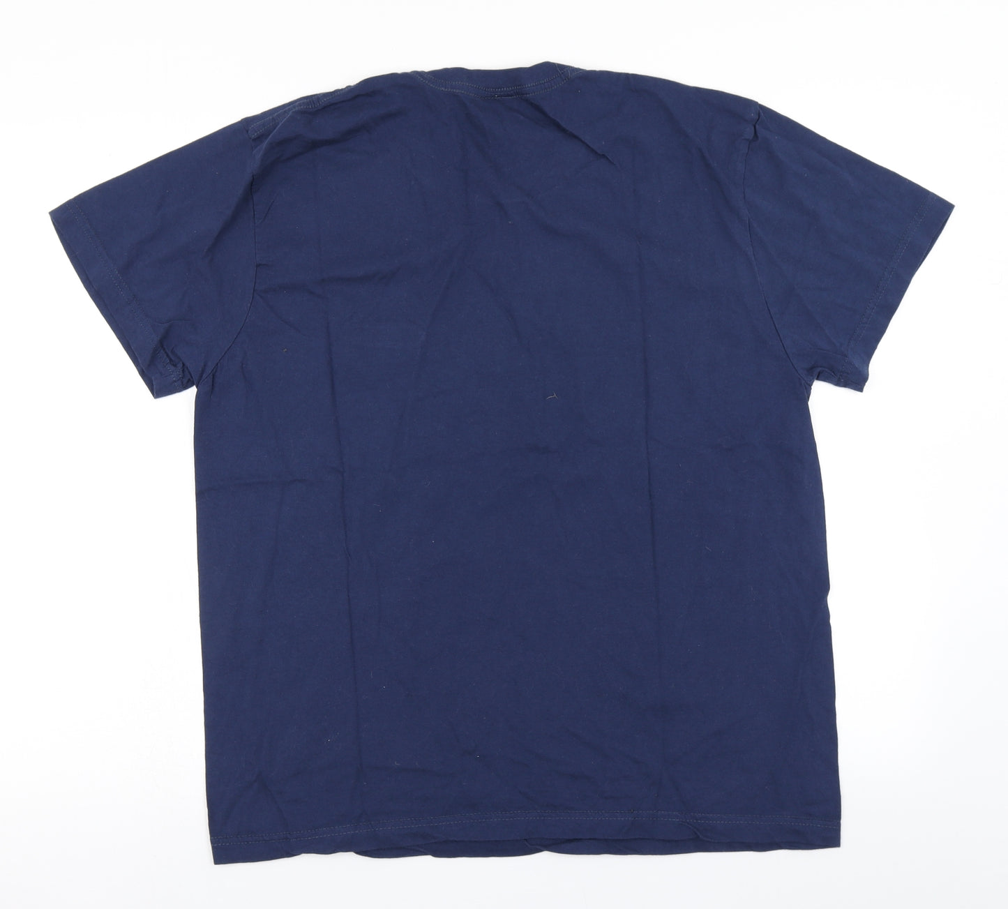 Stedman Mens Blue    T-Shirt Size L