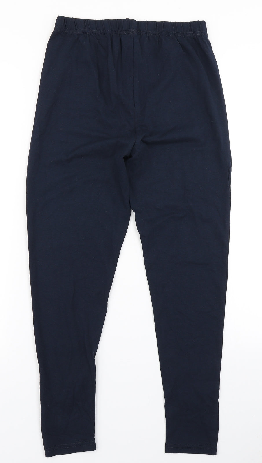 Boohoo Womens Blue   Capri Leggings Size 10 L25 in