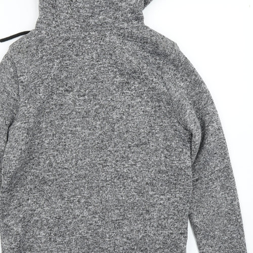 Primark Womens Grey   Full Zip Hoodie Size M  - Fleece Lined