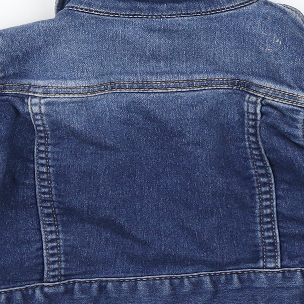 Baby Gap Girls Blue  Denim Jacket  Size 12-18 Months