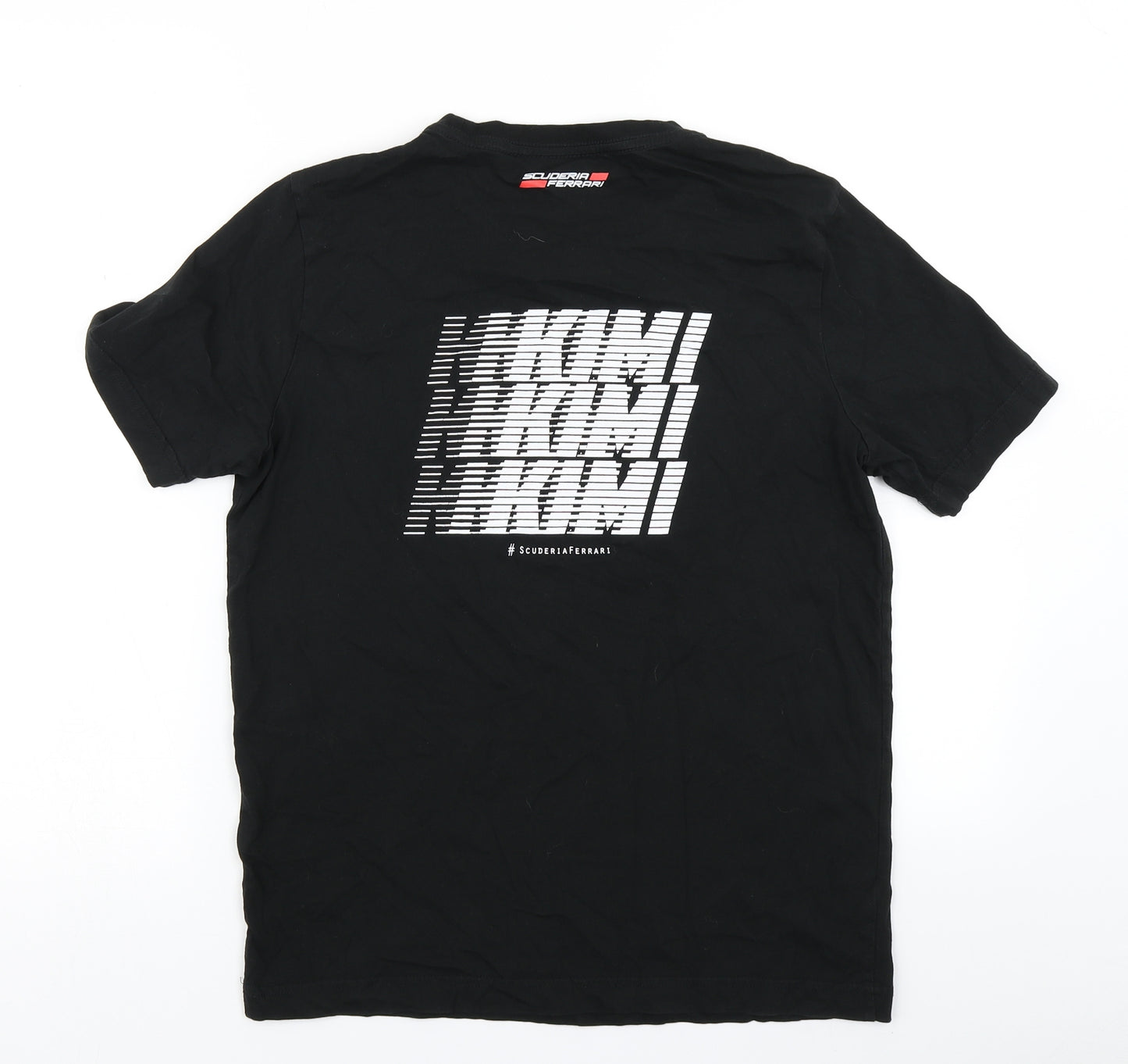 Ferrari Mens Black    T-Shirt Size S