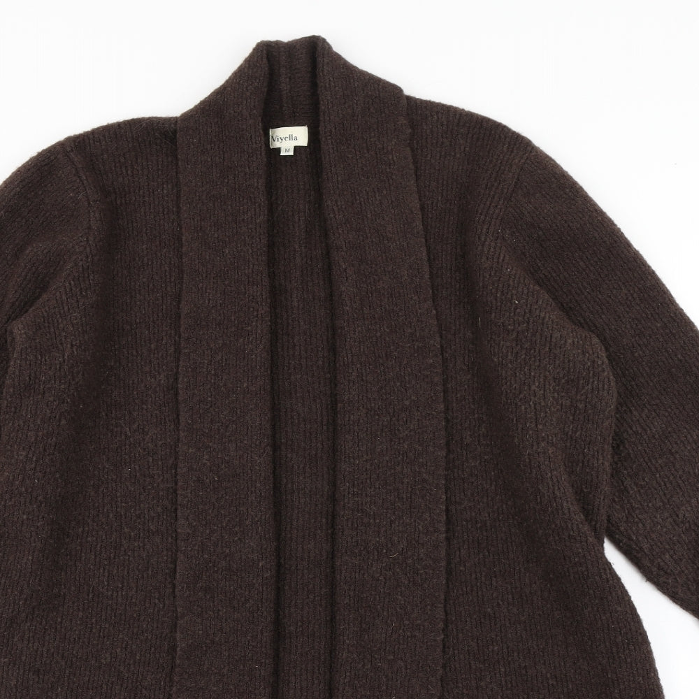 Viyella Womens Brown  Knit Cardigan Jumper Size M