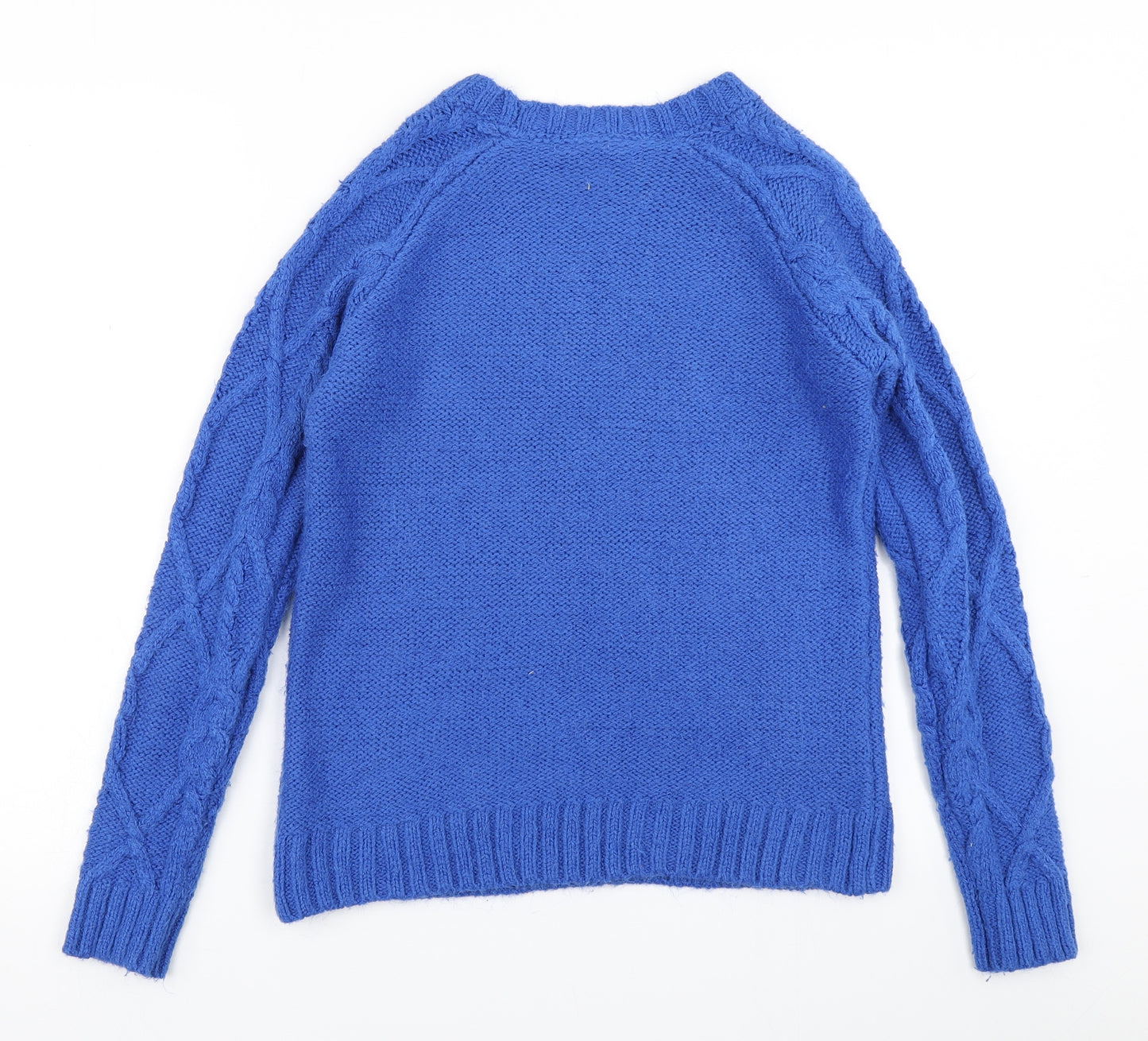 Falmer Heritage Womens Blue  Knit Pullover Jumper Size S