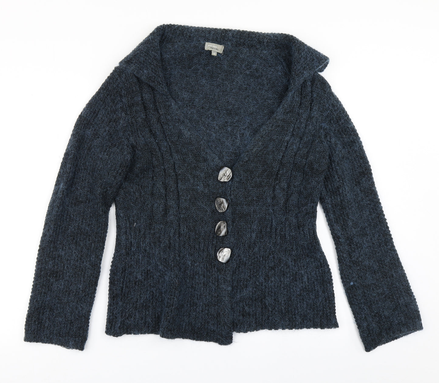 Per Una Womens Blue  Knit Cardigan Jumper Size M