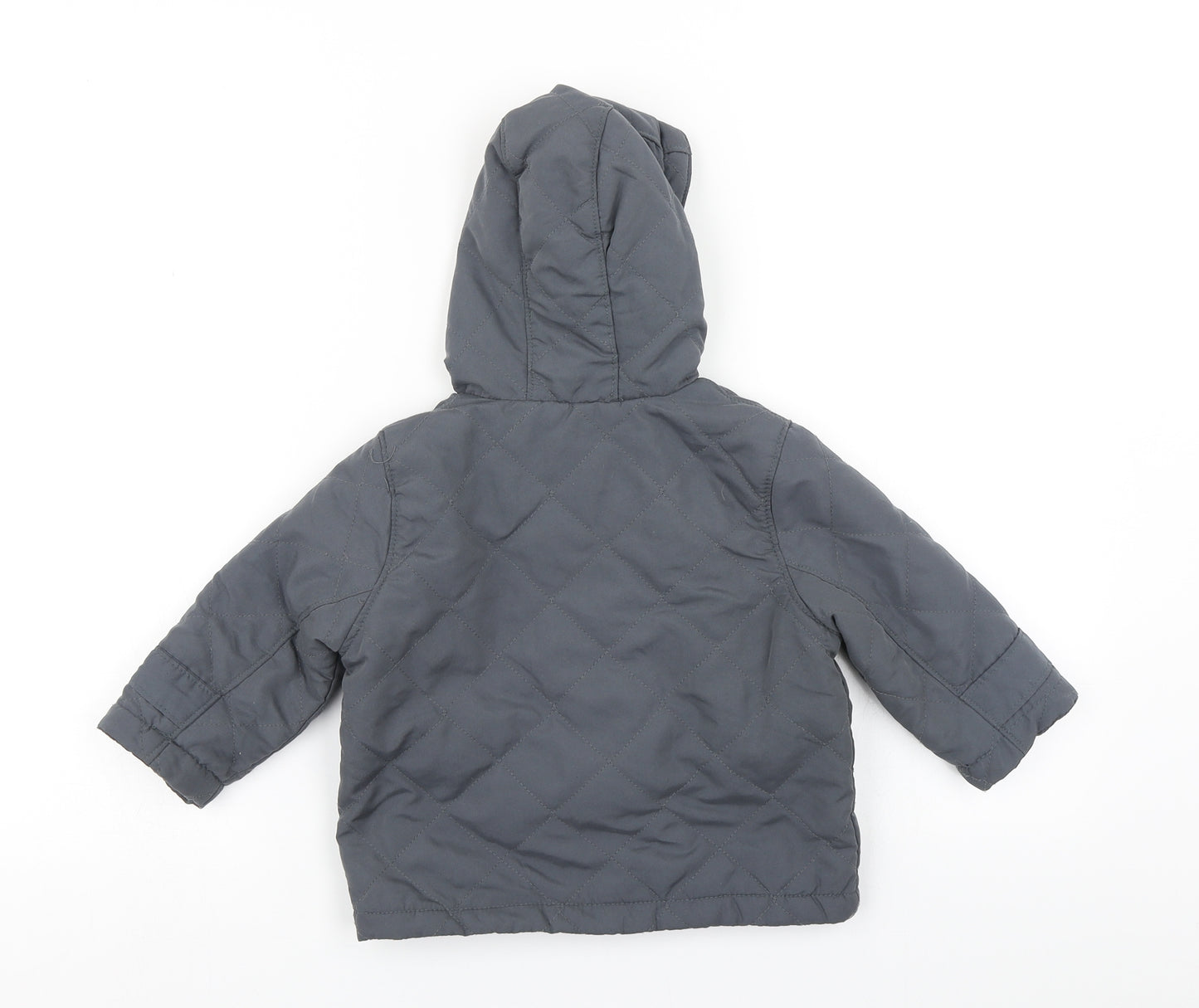 London Fog Boys Grey   Parka Coat Size 18 Months
