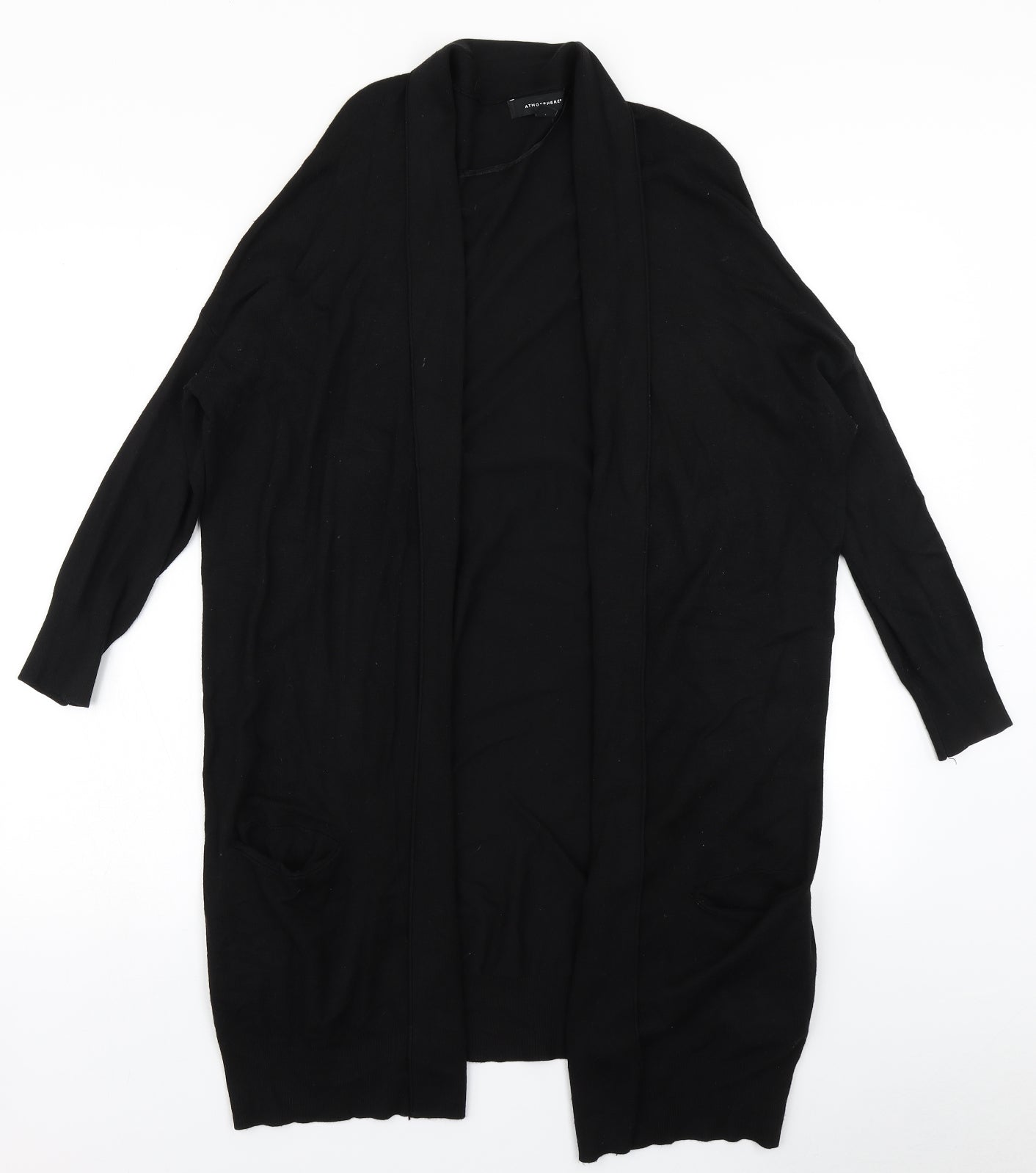 Atmosphere Womens Black  Knit Cardigan Jumper Size 10
