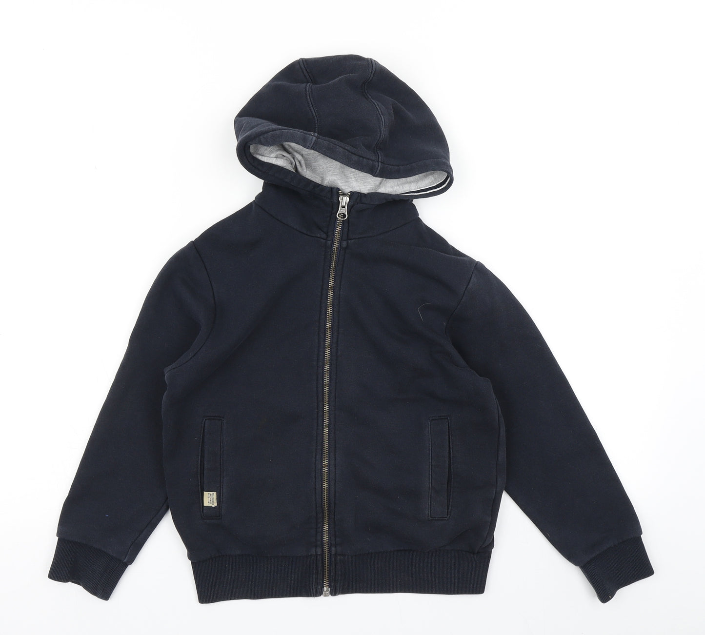 NEXT Boys Blue   Full Zip Hoodie Size 6 Years