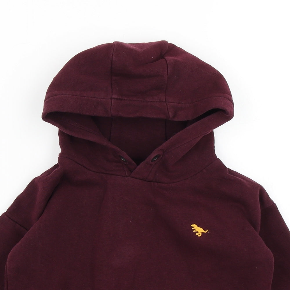 NEXT Boys Purple   Pullover Hoodie Size 4-5 Years